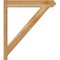 Ekena Millwork Traditional Arts & Crafts Rough Sawn Outlooker, Western Red Cedar, 6"W x 32"D x 36"H OUT06X32X36TRA03RWR - alternate 4